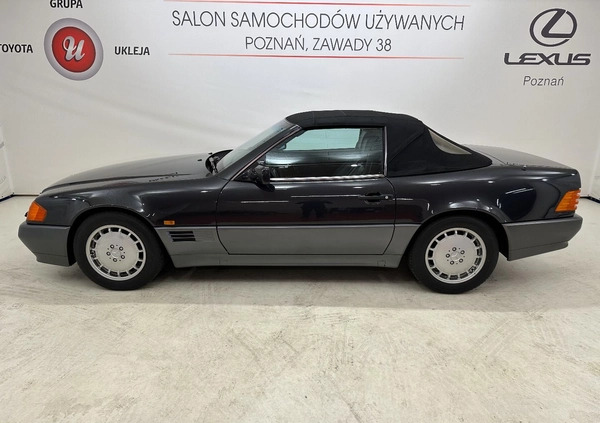 Mercedes-Benz SL cena 199900 przebieg: 32807, rok produkcji 1991 z Poznań małe 92